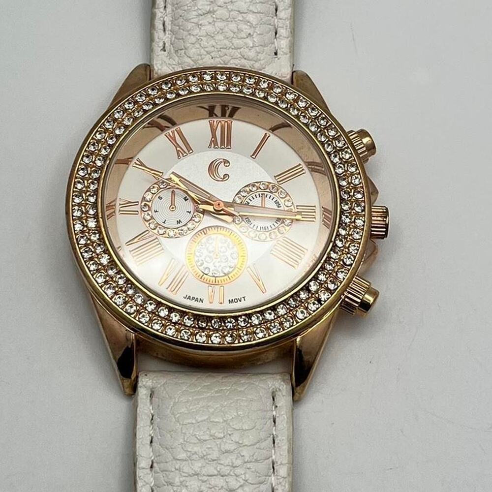 Gold mens watch